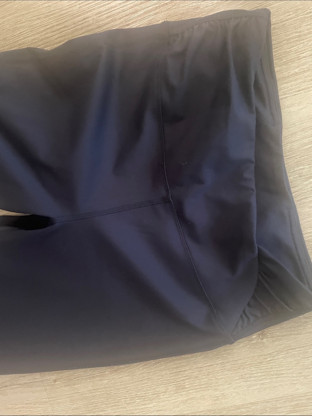 Navy High-Waist Flared Leggings | Women’s Size Medium - Picture 2 of 7